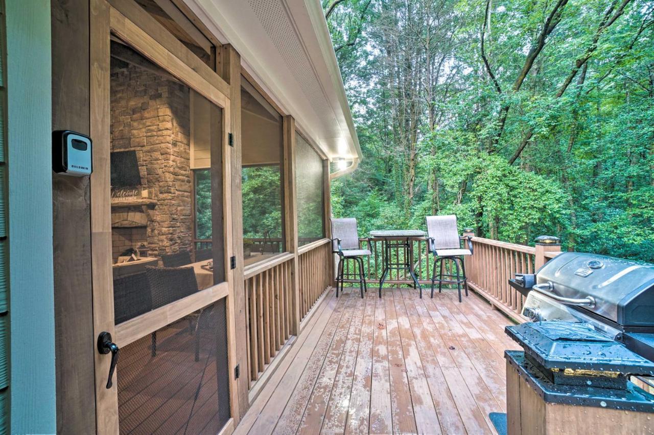 Hootenanny At Horton Creek Creekside Escape! Helen Exterior foto