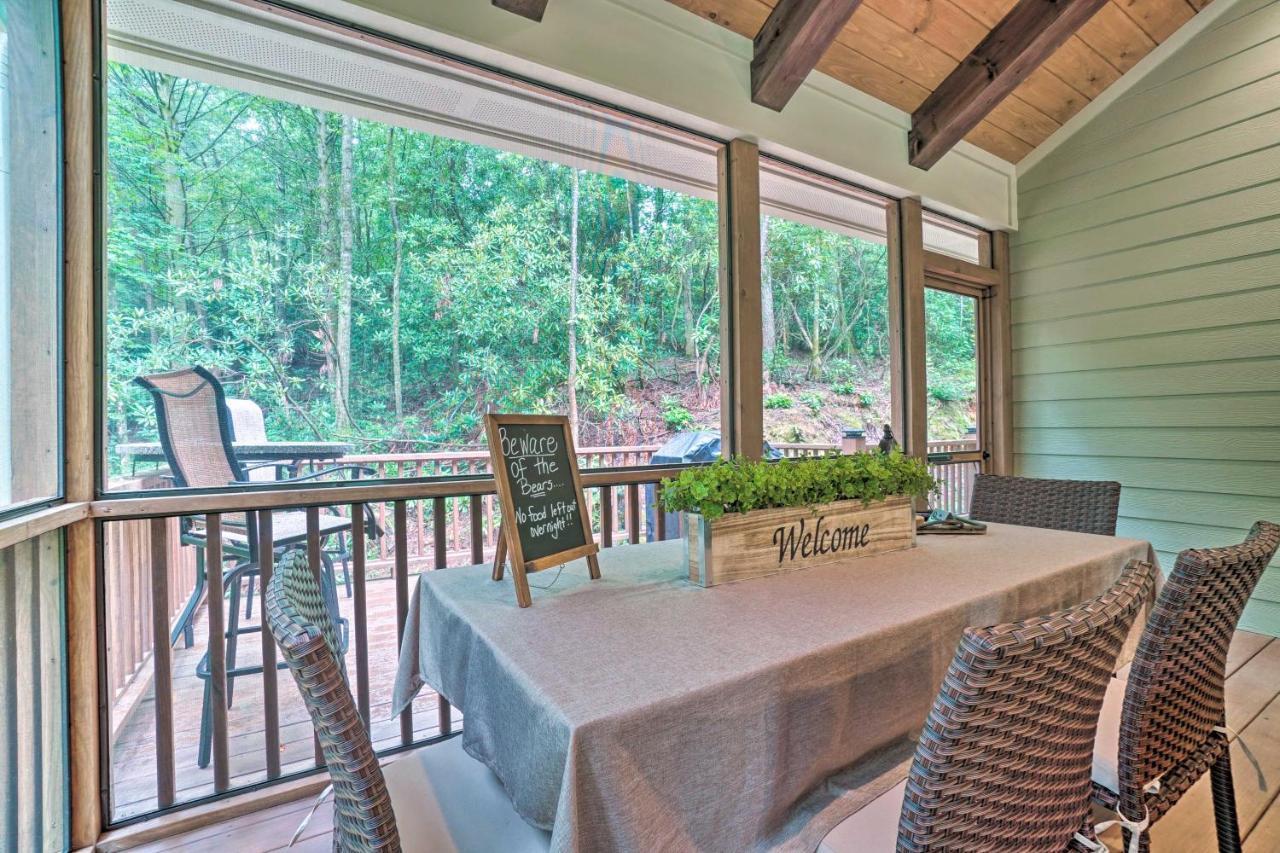 Hootenanny At Horton Creek Creekside Escape! Helen Exterior foto