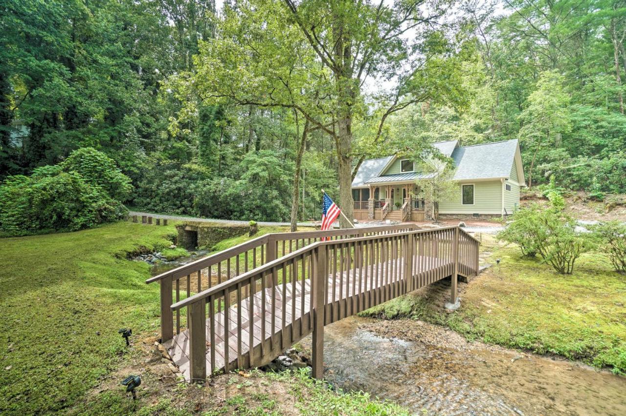 Hootenanny At Horton Creek Creekside Escape! Helen Exterior foto